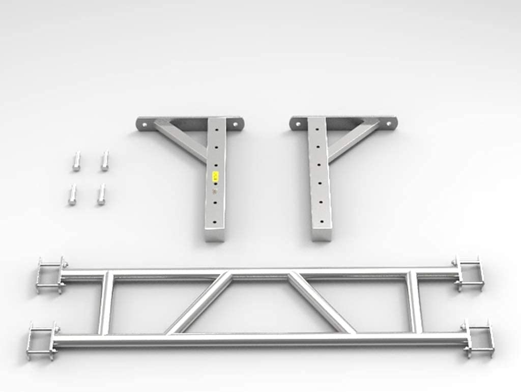 Barre Pull-up Multi-Posizione in Acciaio Inox Multi-Posizione Single Parallel Barras Arrampicata Fitness TRXL Frame (129 * 63 * 45 cm)