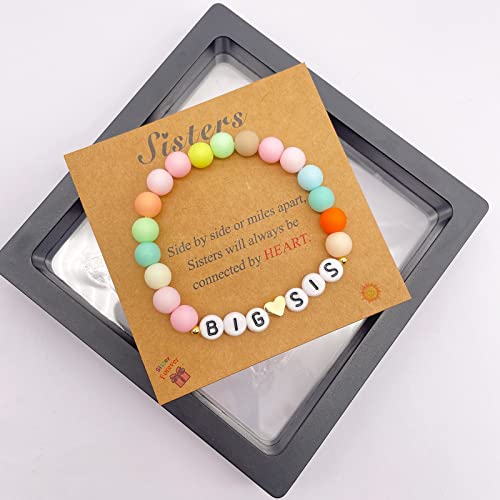 Image of Sister's Big Bracelet Gift, Little Girls' Sister Jewelry