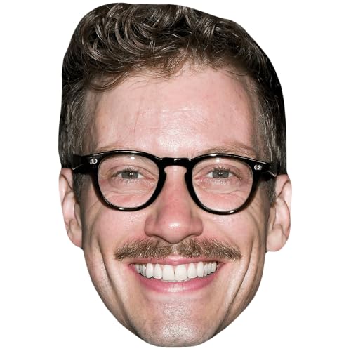Bild: Barrett Foa (Glasses) Maske aus Karton f�r 8,97 EUR bei amazon.de
