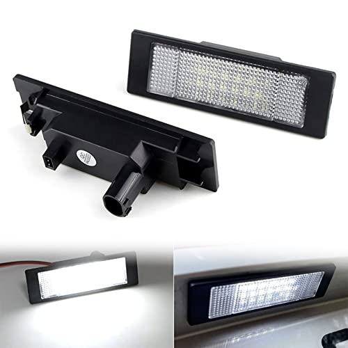 Luces de matrícula Plug N Play para BMW E85 E86 E81 lámparas de repuesto sin modificaciones