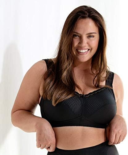 Miss Mary of Sweden Diamond Womens Full Cup Supportive Non-Wired Bra - Image 7