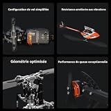 Omphobby M2 Evo MK2 hélicoptère à deux moteurs brushless photo 3