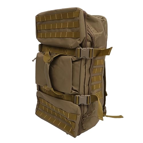 Kisangel 1 Pieza Mochila de Camping Grande de Capacidad Bolsa de Herramientas para Exterior Mochila con Compartimentos para Senderismo y para Acampada y Actividades