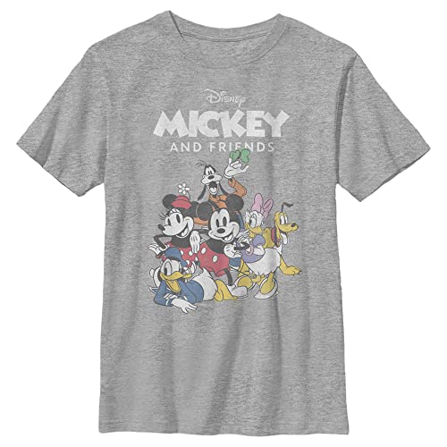 T-shirt Mickey Disney pour garçon idéal pour l'école et les sorties de loisirs en taille M
