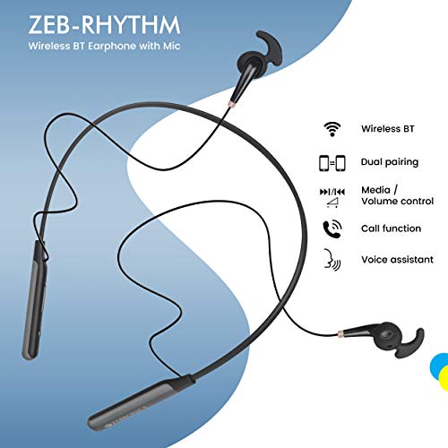 Image of Zebronics Combo Product Zeb-Noble Plus Bluetooth Supporting Speaker,Zeb-Rhythm Wireless Earphone And Zeb-Precious Wired Earphone