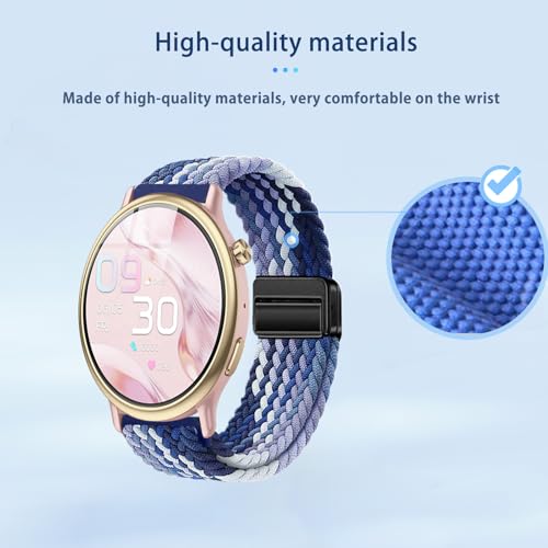 Correa ajustable de nylon para reloj inteligente TAEPOK S95 miniatura 3