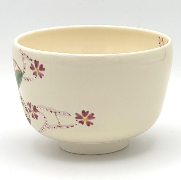 未使用品茶道具井戸形萩焼茶碗大谷桂仙共箱陶芸抹茶茶会稽古