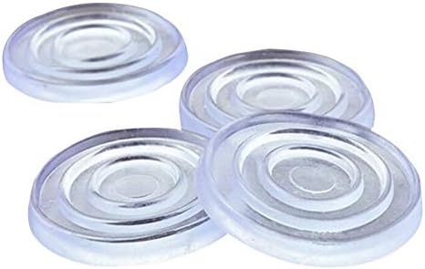 Clear Glass Table Top Bumpers,Soft Material,to Control The Movement of ...