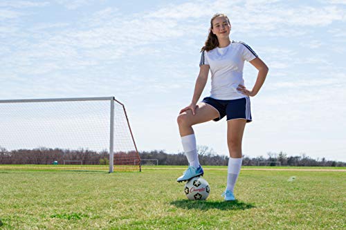 Champion Sports Srb4 Rubber Sports Ball, For Soccer, No. 4, White/Black (Csisrb4) #TOP7