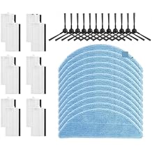 Compatible for Tesvor S7 Pro Robot Vacuum Cleaner Side Brush Hepa Filter Mop Cloths Rag Accessories Replacement Attachment Kit Spare Part Color Set 14, deng17546yapin
