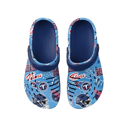 Image of FOCO Arizona Cardinals NFL Mens Historic Print Clog with Strap