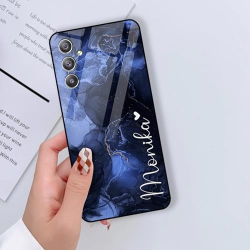 Image of COLORflow Back Cover Compatible with Samsung Galaxy A34 5G | Marble Colors Customized | Shockproof TPU Bumper with Camera Protection Back Cover Compatible with Samsung Galaxy A34 5G