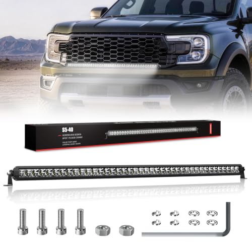 4WDKING LED Light Bar 42 inch, 200W Off Road LED...