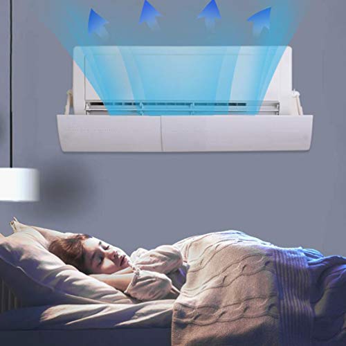 CLISPEED Ar Condicionado Defletor Defletor de Ar TelescÃ³pico Defletor Defletor Confinamento Anti So