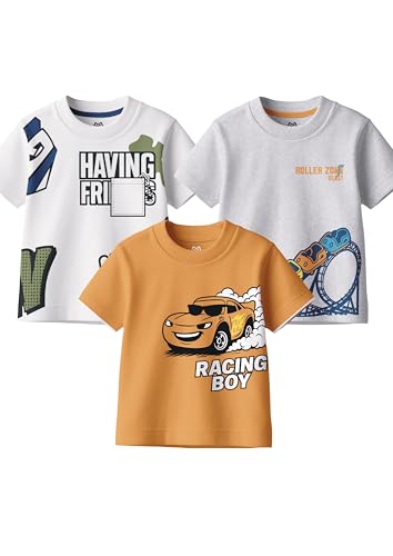 Image of GRAND MAX Boys' T-Shirt Combo Pack of 3