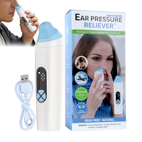 Dispositivo de presión de oído de acción rápida, herramienta de desatasco eléctrico, dispositivo de apoyo auditivo con rápido, accesorio de viaje de operación simple, kit de salud, paquete