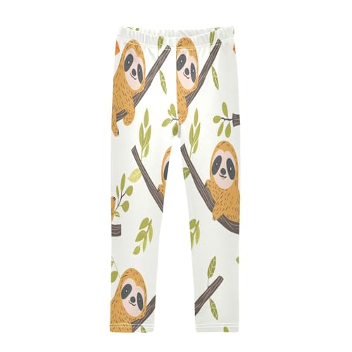 Toddler Girls Leggings Printed Yoga Pants Leggings Brown Koala for Kids