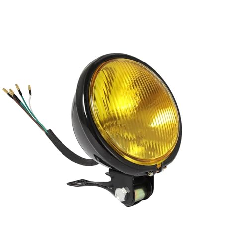 Feux de travail moto pour rouler de nuit en toute sécurité avec ce phare rond chromé