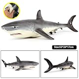 JOKFEICE Wielkie figurki zabawek rekina - Realistyczny Animals Action Figurki-Ocean Huge biały Wieloryb Playset Edukacyjne zabawki edukacyjne dla dzieci Dostawcy imprez