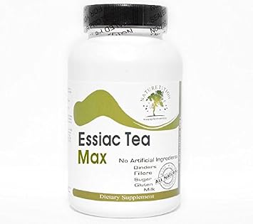 Essiac Tea Max  180 Capsules - No Additives  Naturetition Supplements