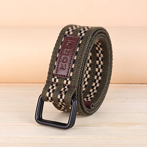 Image of ZORO Cotton Woven Fabric Belt for Men | M01-CB01 | Pack of 2