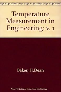 Hardcover Temperature Measurement in Engineering (v. 1) Book