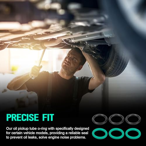 Image of M29517 Oil Pump Pickup Tube O-Ring Seals for LS Engines 4.8 5.3 5.7 6.0 6.2 LS1, 12584922 Engine Oil Pickup Tube Gasket Kit for LS-Based Engines1997-2013, 6 Pcs