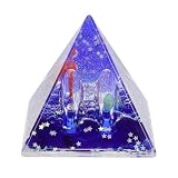 GALPADA Figura de Astronauta Líquido y Arena Móvil, Decoración de Escritorio para Habitación Infantil, Material Acrílico y PVC, Adecuado para Obsequio en Cuarto