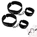Thigh Wrist Cuffs Restraints Handcuffs Leg Straps Tie Set Bondage BDSM Sex Toys for SM Games