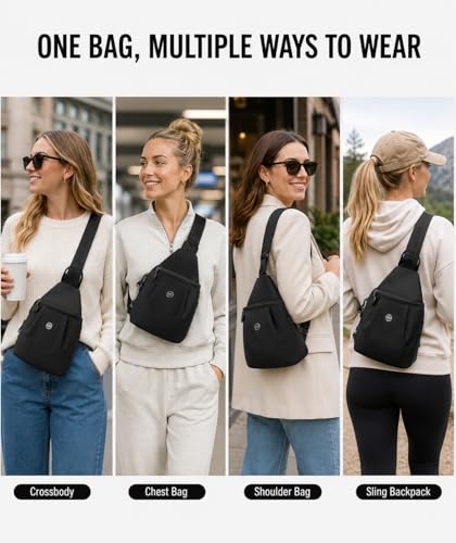KENOFAR Sling Crossbody Bag