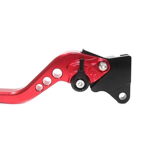HZlailai MT07 MT 07 MT-07 2014-2024 2015 für Motorrad CNC Zubehör Kurze Bremse Kupplungshebel Verstellbar Schwarz
