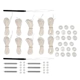 ABOOFAN 2 Juegos De Kit De Reparación De Persianas Y Cortinas para Ventanas De Autocaravanas Kit De Reparación De Ventanas para Caravanas De Protectores