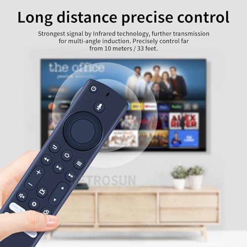 Novo controle remoto de substituição de voz NS-RCFNA-19 CT-RC1US-19 adequado para televisores Insign
