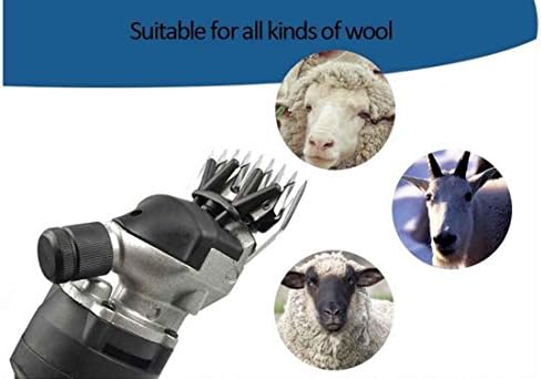 Powerful Electric Sheep Shearing Clippers Shears Animal Wool Sheep Cut Goat Alpaca Pet Trimmer Farm Machine UK Plug 690W