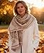 ENGLUCK Scarf for Women Winter Warm Shawl Large Oversized Scarves Wraps Fashion Blanket Pashmina Shawl for Daily, Office, Travel, Festivals (Camel)