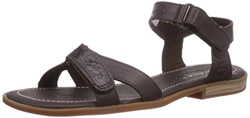 Timberland Girls' Girls Flat Sandal FTK_EK Willowbrook Crossband Sandal Fashion Sandals