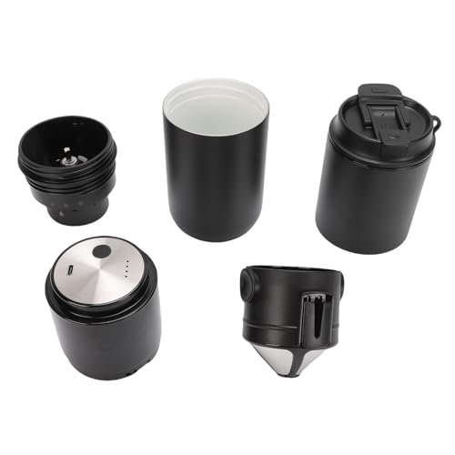 Cafetera Portable Semiautomática con Molinillo 350 ml miniatura 6