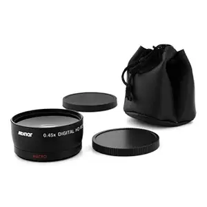 Albinar 0.45x 58mm Wide Angle HD MC Fisheye Lens with Macro - Black