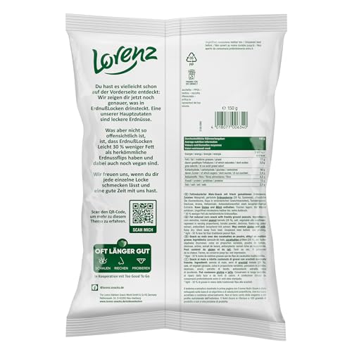 LORENZ | ErdnußLocken leicht | 11 x 150 g | vegan