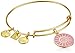 Alex and Ani Women's Charity by Design - Spiral Sun Expandable Charm Bangle Bracelet Shiny Gold Bangle Bracelet One Size