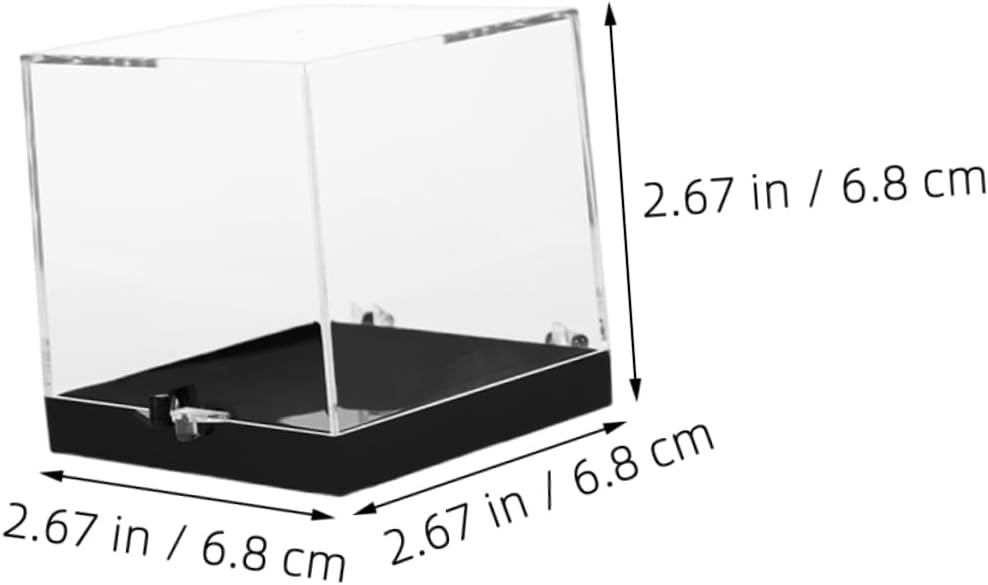 Cabilock 4pcs Rock Collection Display Box Mineral Specimen Container for Gemstone Storage Stylish Organizing Case for Stones and Minerals Easy Identification Unique Labeling System