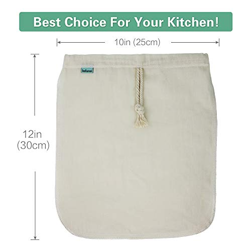 "Organic Cotton Nut Milk Bags, 2 Pack" - Image 7