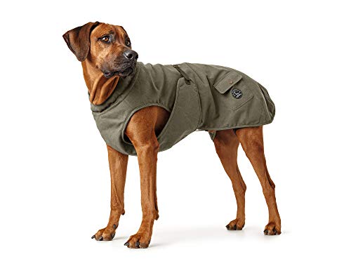 HUNTER UPPSALA TREND Hundemantel, Parker, mit Baumwolle, gefüttert, 25, khaki