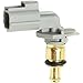 Coolant Temperature Sensor compatible with 2012 Ford Ford Focus Blade type 2-prong male terminal