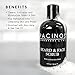 Pacinos Shave System, Beard and Face Scrub, Men's Skin Care, Best Organic Natural Shampoo, Aloe Vera and Tea Tree Extract, Removes Impurities, 4 oz