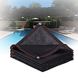 Leichtes UV-beständiges Schattennetz für Gewächshaus, HDPE-Netzplane mit Ösen für Garten, Terrasse, Pflanzen, Pergola, Schatten Sa, 4 x 15 m