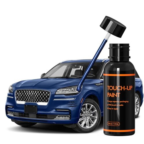 XTryfun C8 Flight Blue/Stone Blue Touch Up Paint for Lincoln, DIY Car Paint Scratch Repair Kit, Automotive Paints, Quick & Easy Fix Scratch Repair for Corsair/Nautilus/Aviator/Navigator