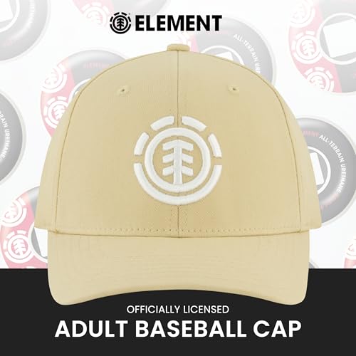 Image of Element Unisex Adult Element Baseball Hat, Adult Flex Fit Active Sport Cap with Curved Brim