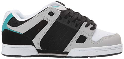 Dvs Men's Celsius Skate Shoe, Black Charc White Turq Nubuck, 11.5 #TOP5
