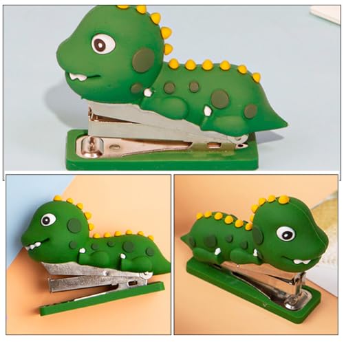 Agrafeuse mignonne dinosaure compacte pour ne plus perdre vos feuilles de cours - 7